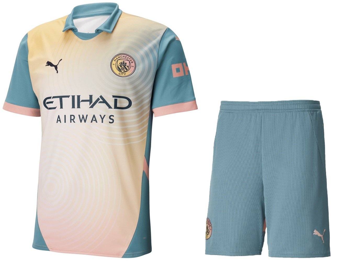 Kit infantil IV Manchester City 2024 2025 Puma oficial